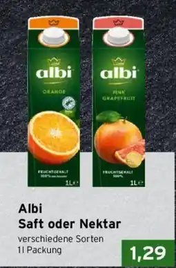 CAP Markt Albi Saft oder Nektar Angebot