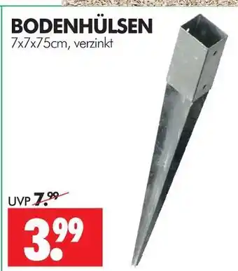 Wreesmann Bodenhülsen Angebot