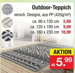 Zimmermann Outdoor-teppich 90 x 150 cm Angebot
