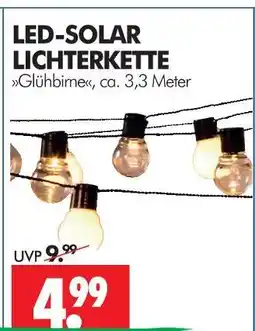 Wreesmann Led-solar lichterkette glühbirne Angebot