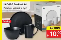 Zimmermann Service breakfast set Angebot