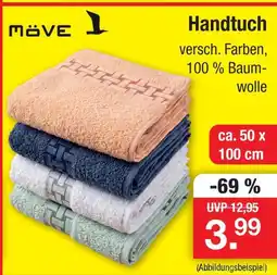 Zimmermann Möve handtuch Angebot