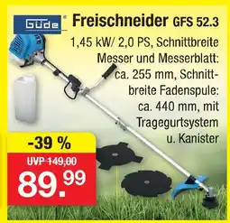 Zimmermann Güde freischneider gfs 52.3 Angebot