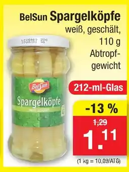 Zimmermann Belsun spargelköpfe Angebot