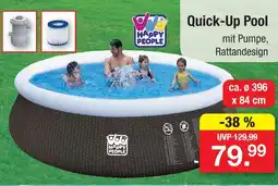 Zimmermann Happy people quick-up pool Angebot