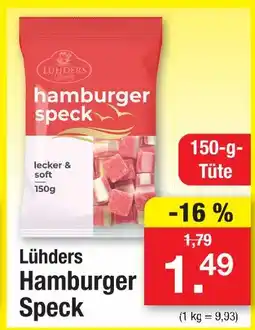 Zimmermann Lühders hamburger speck Angebot
