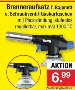 Zimmermann Brenneraufsatz Angebot