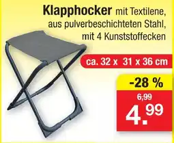 Zimmermann Klapphocker Angebot