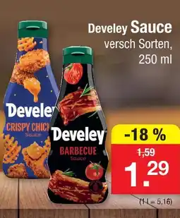 Zimmermann Develey crispy chicken sauce Angebot
