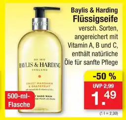 Zimmermann Baylis & harding flüssigseife Angebot