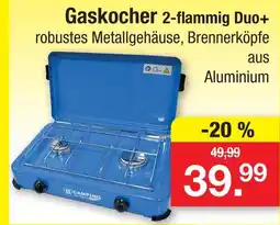 Zimmermann Camping gaskocher 2-flammig duo+ Angebot