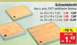 Zimmermann Schneidebrett Angebot