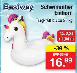 Zimmermann Bestway schwimmtier einhorn Angebot