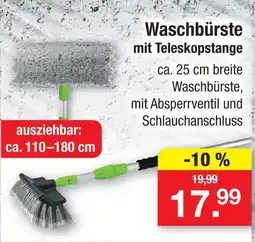 Zimmermann Waschbürste mit teleskopstange Angebot
