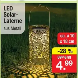 Zimmermann Led solar-laterne Angebot