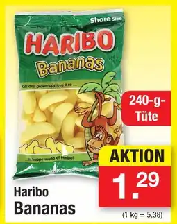 Zimmermann Haribo bananas Angebot