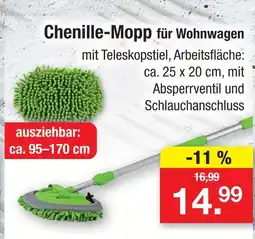 Zimmermann Chenille-mopp für wohnwagen Angebot