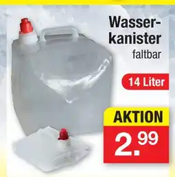 Zimmermann Wasserkanister faltbar Angebot