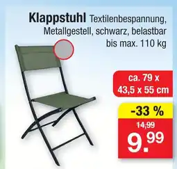 Zimmermann Klappstuhl Angebot