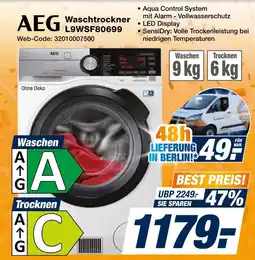 Expert Aeg waschtrockner l9wsf80699 Angebot