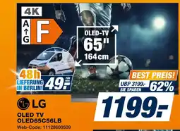 Expert Lg oled tv oled65c56lb Angebot