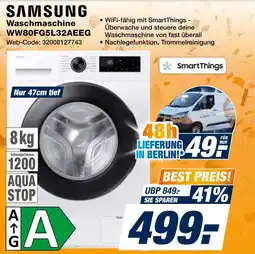 Expert Samsung waschmaschine ww80fg5l32aeeg Angebot