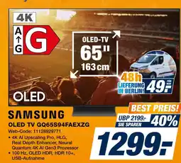 Expert Samsung oled tv gq65s94faexzg Angebot