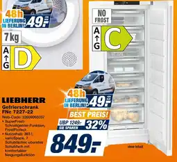 Expert Liebherr gefrierschrank fnc 7227-22 Angebot
