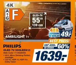 Expert Philips oled tv 55oled910 Angebot