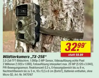 toom Baumarkt Wildtierkamera tx-256 Angebot