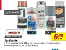 toom Baumarkt Toom universal-sprühlack Angebot