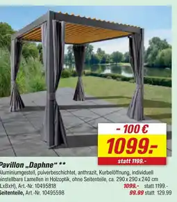toom Baumarkt Pavillon daphne Angebot