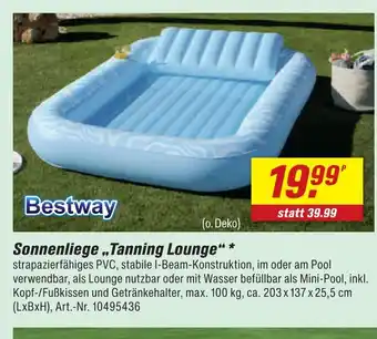 Bestway sonnenliege tanning lounge