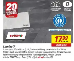 toom Baumarkt Toom laminat Angebot