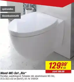 toom Baumarkt Wand-wc-set rio Angebot