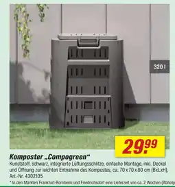 toom Baumarkt Komposter compogreen Angebot