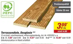 toom Baumarkt Terrassendiele, douglasie Angebot