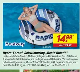 toom Baumarkt Bestway hydro-force schwimmring rapid rider Angebot