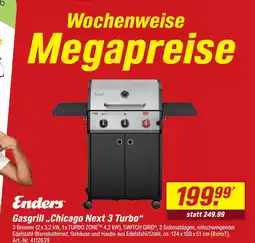 toom Baumarkt Enders gasgrill chicago next 3 turbo Angebot