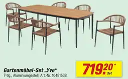 toom Baumarkt Gartenmöbel-set „yve“ Angebot