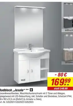 toom Baumarkt Badblock jesolo Angebot