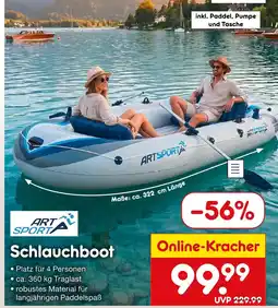 Netto Marken-Discount Artsport schlauchboot Angebot