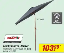 toom Baumarkt Toom marktschirm porto Angebot