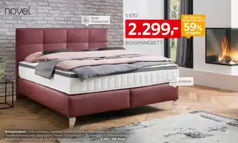 Novel boxspringbett