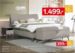 XXXLutz Esposa boxspringbett Angebot