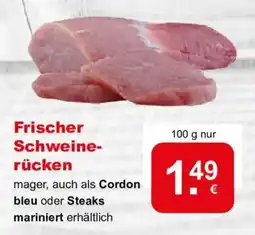 CAP Markt Frischer Schweinerücken Angebot