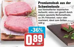 AEZ Premiumsteak aus der Schweinelende Angebot