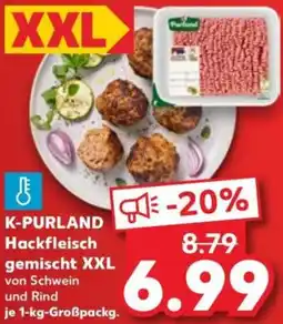 Kaufland K-PURLAND Hackfleisch gemischt XXL Angebot
