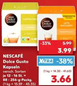 Kaufland NESCAFÉ Dolce Gusto Kapseln Angebot