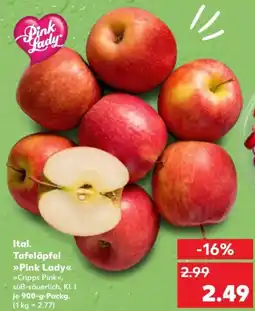 Kaufland Ital. Tafeläpfel Pink Lady Angebot